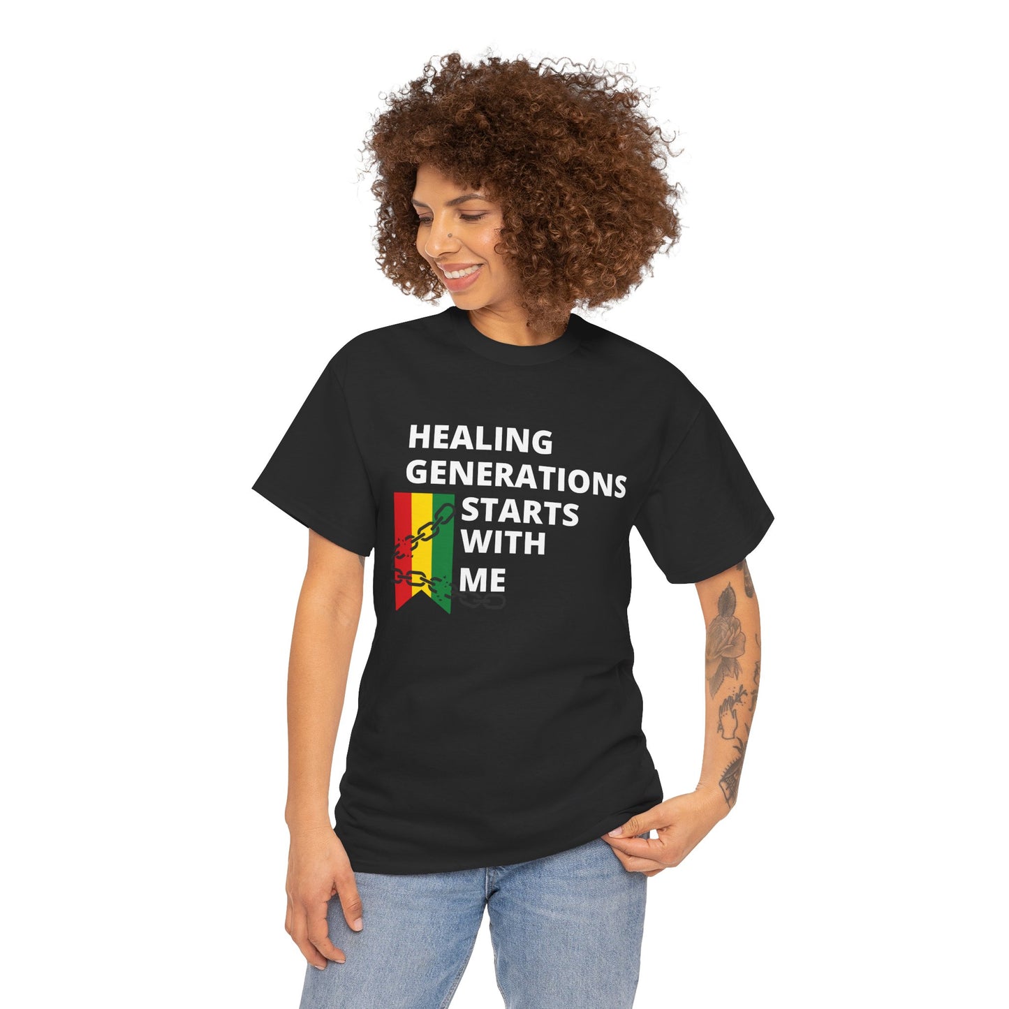 "Healing Generations" Unisex Heavy Cotton Tee