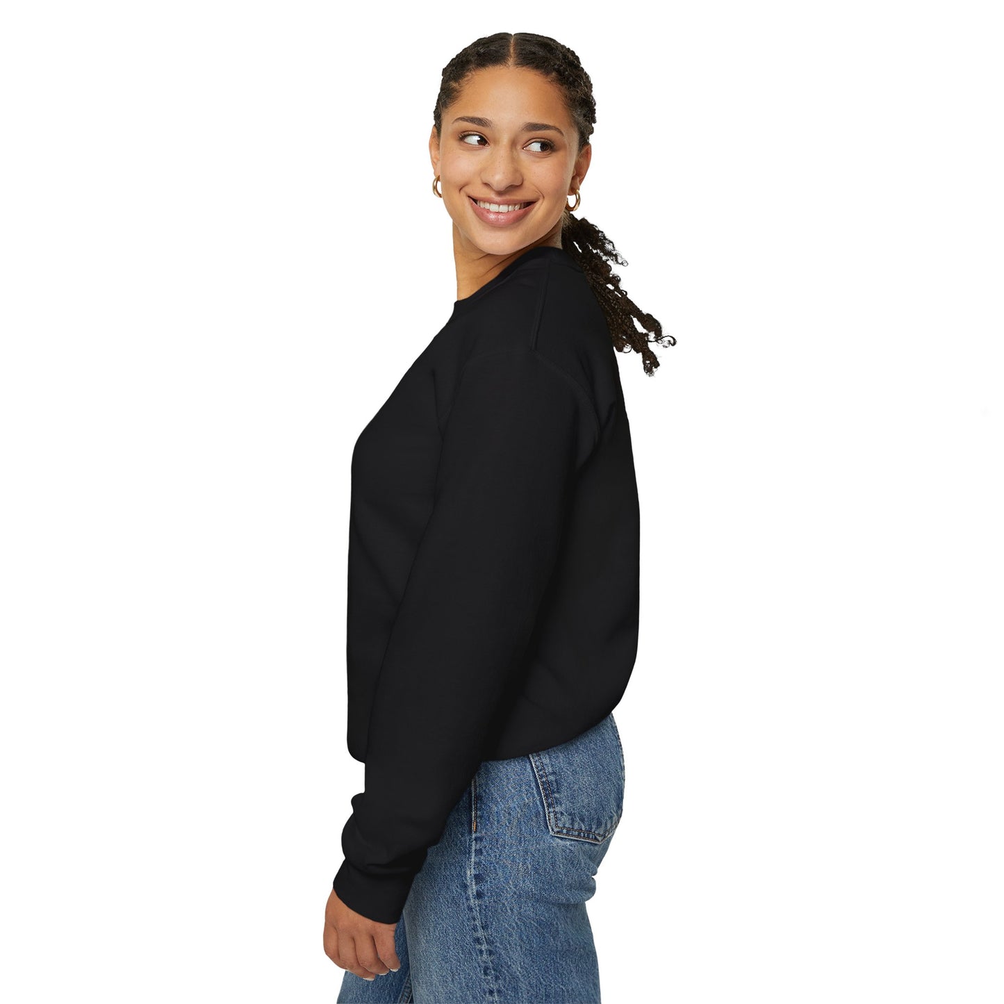 Proud Black Therapist Unisex Heavy Blend™ Crewneck Sweatshirt