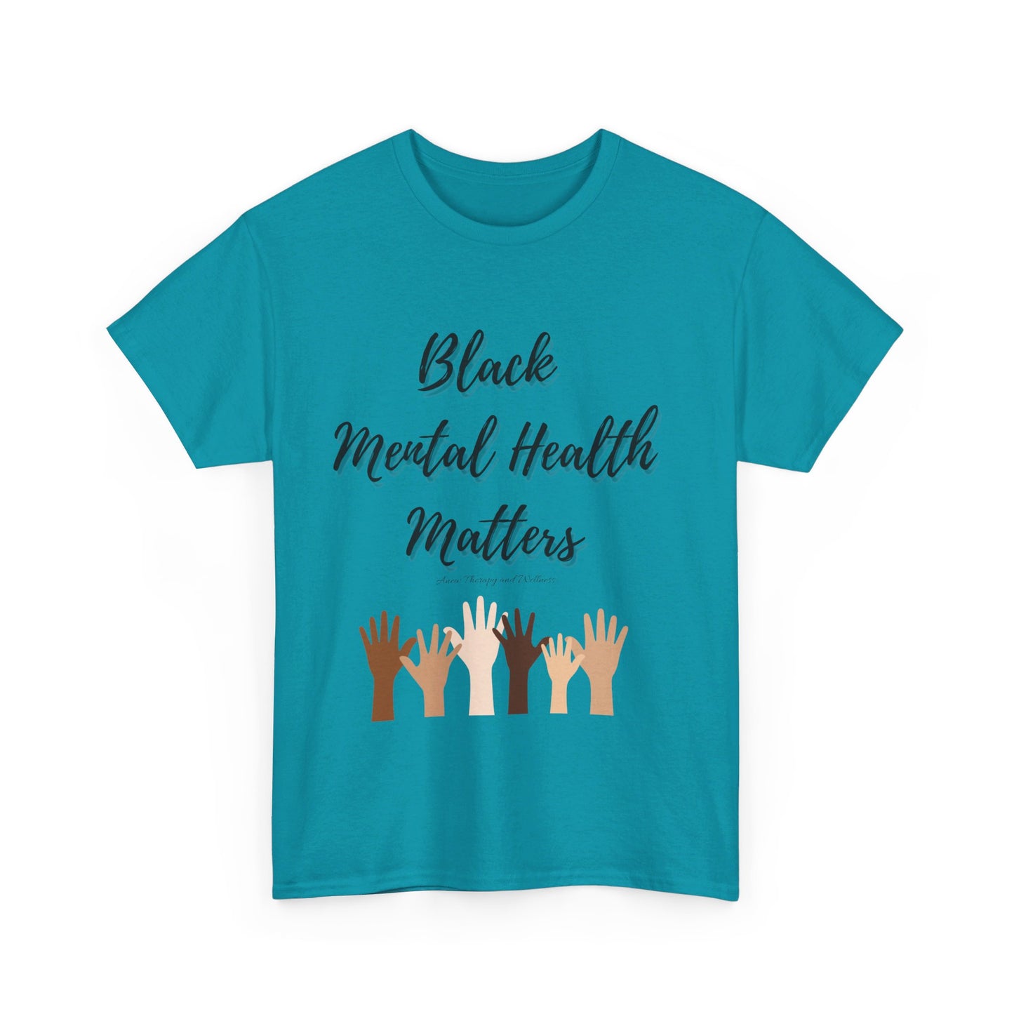 Black Mental Health Matters Unisex Heavy Cotton Tee