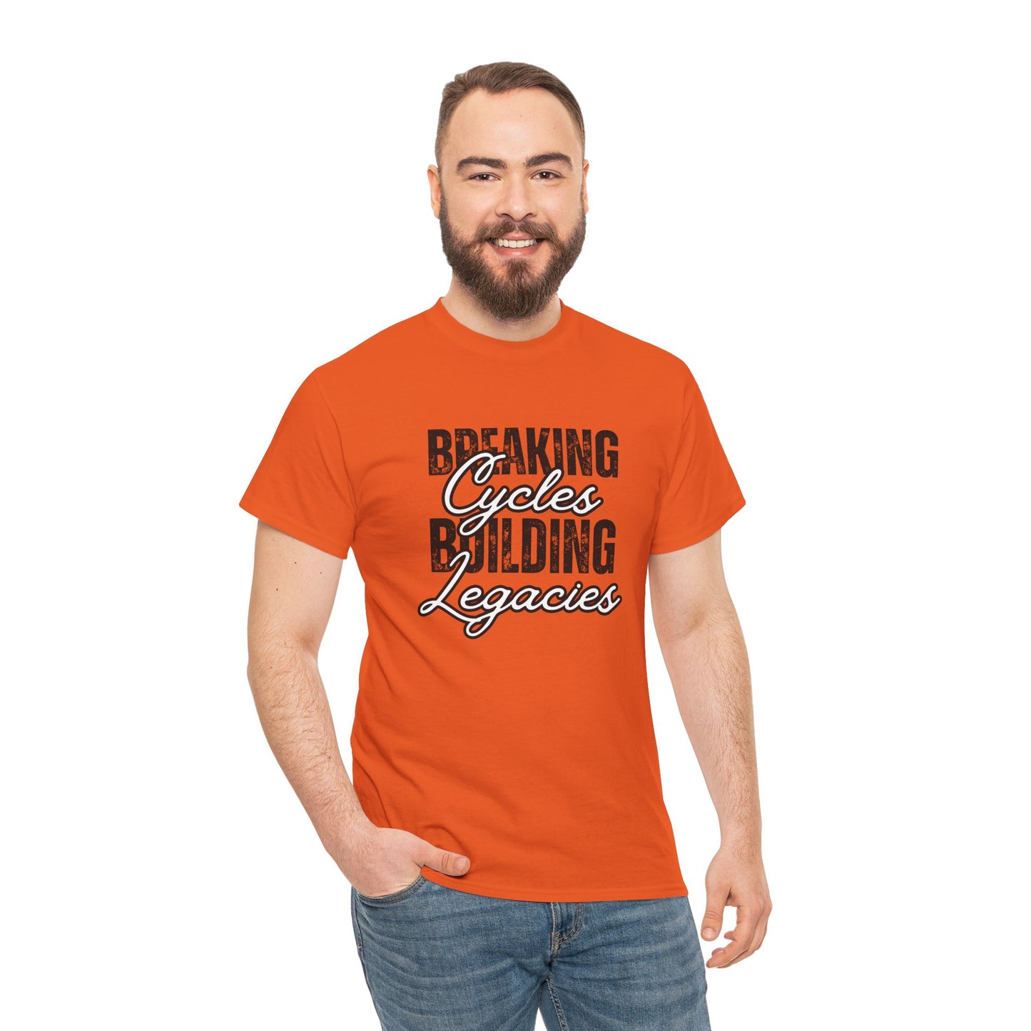 Breaking Cycles Unisex Heavy Cotton Tee