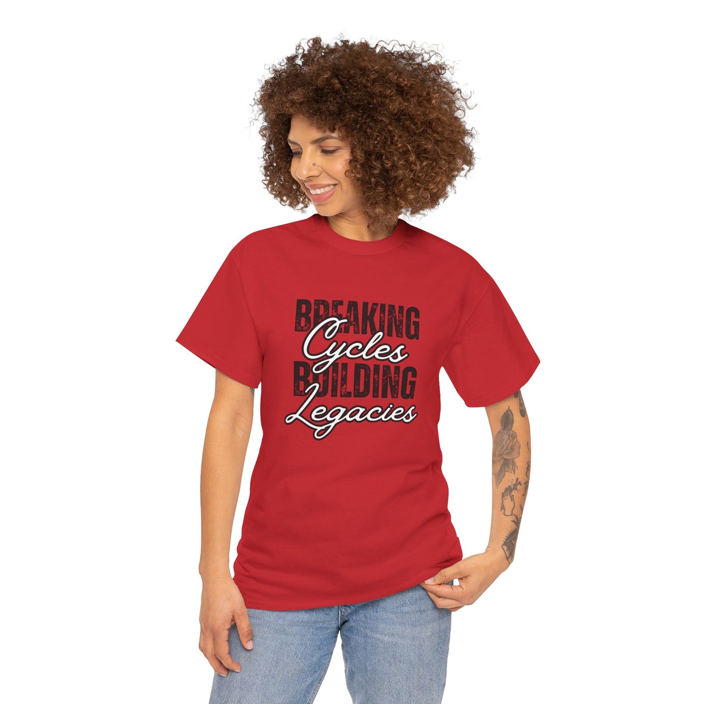 Breaking Cycles Unisex Heavy Cotton Tee