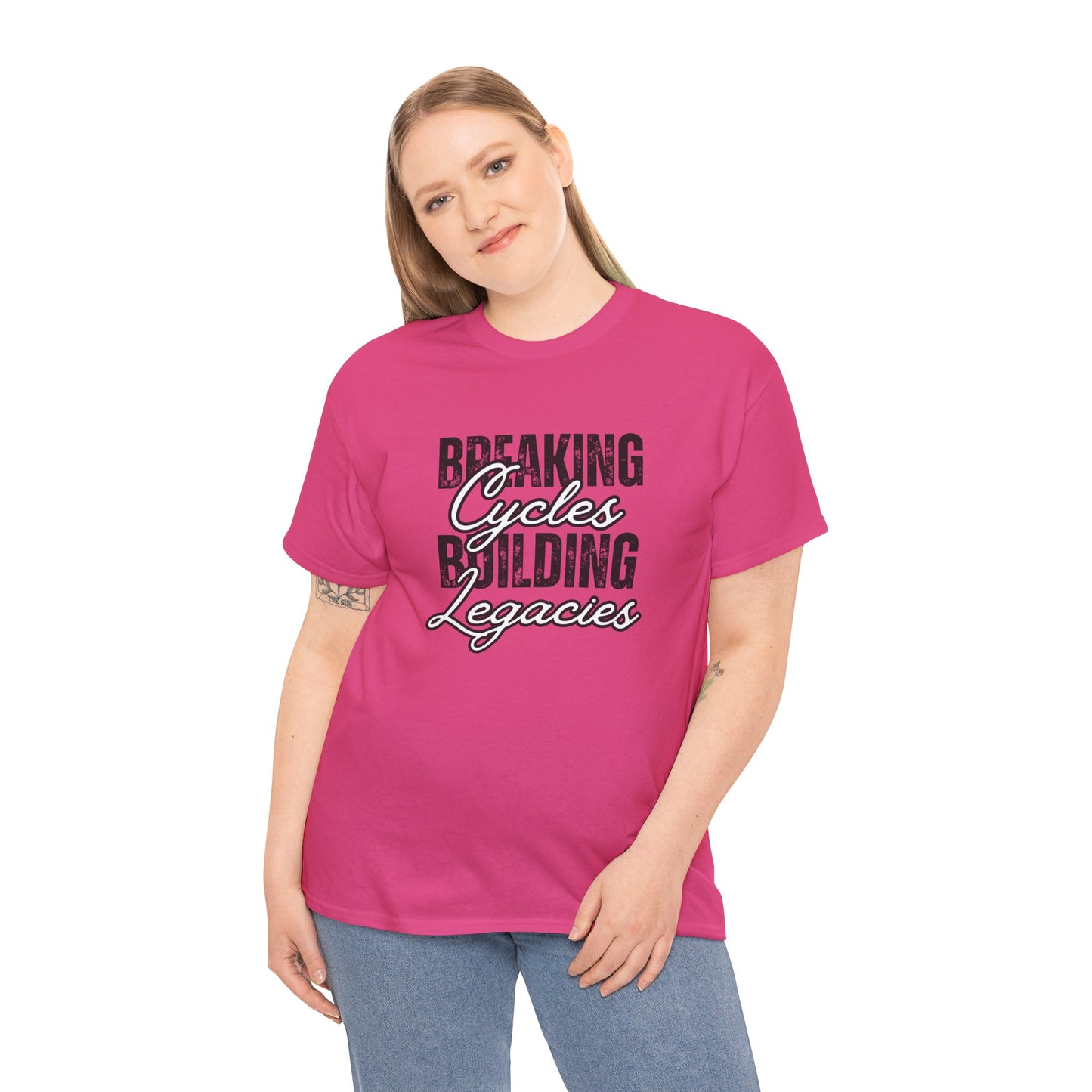 Breaking Cycles Unisex Heavy Cotton Tee