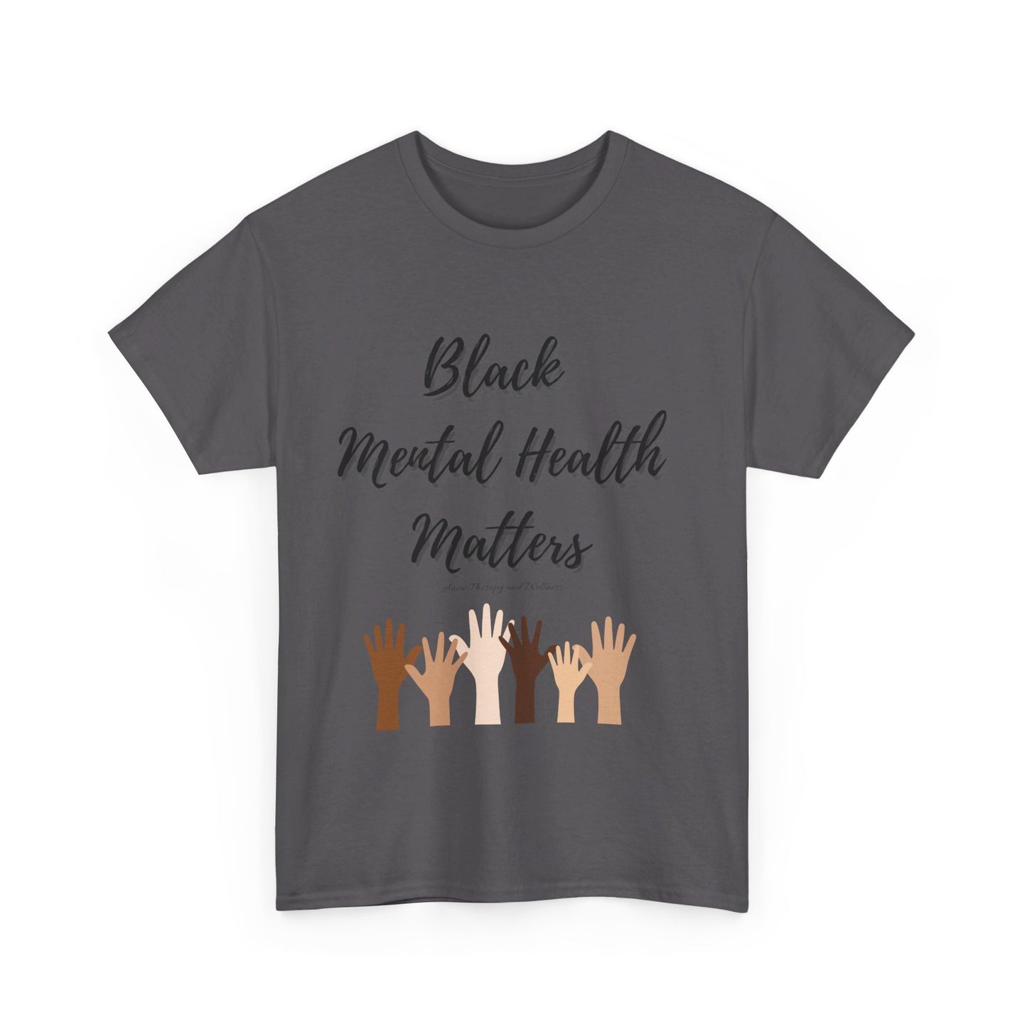 Black Mental Health Matters Unisex Heavy Cotton Tee