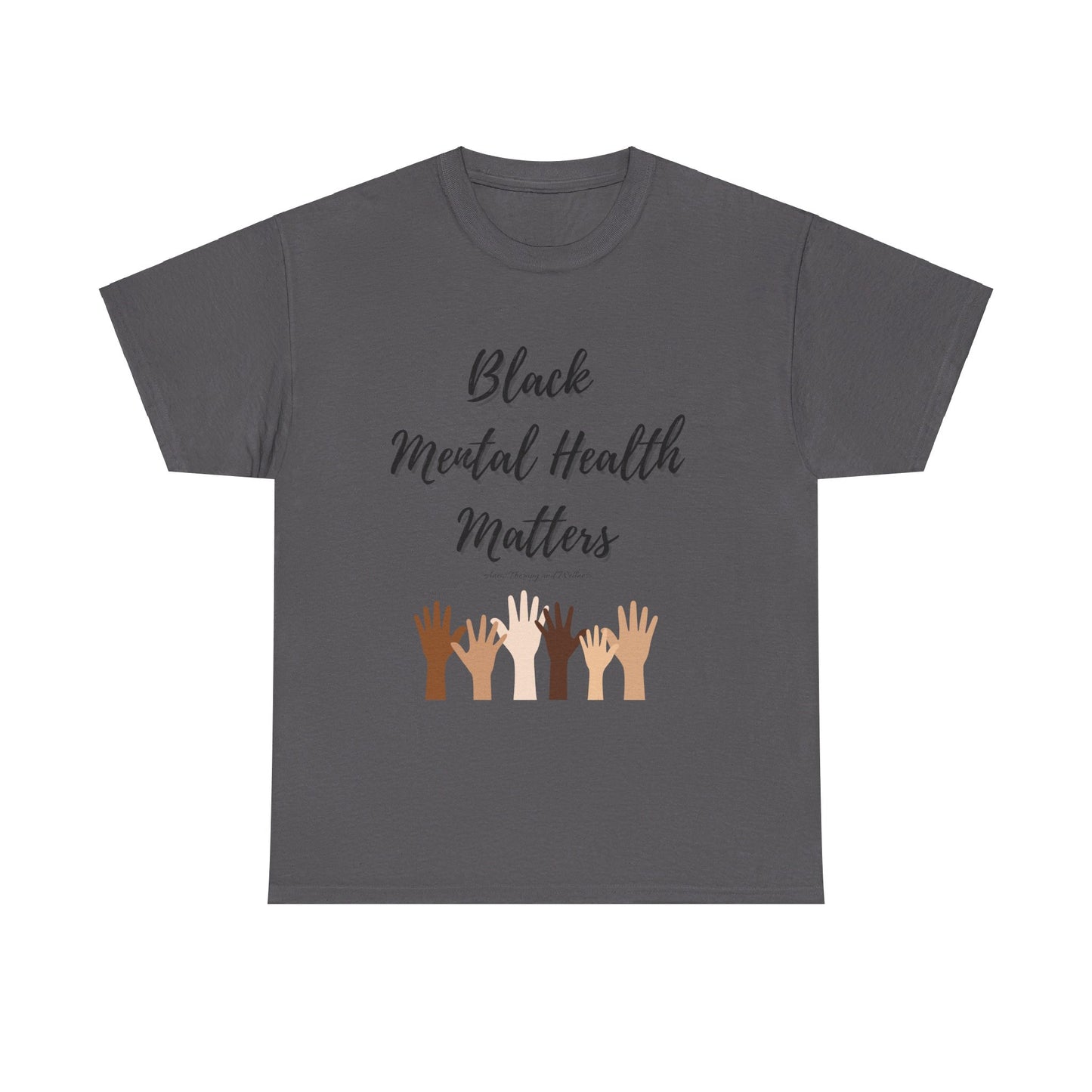 Black Mental Health Matters Unisex Heavy Cotton Tee