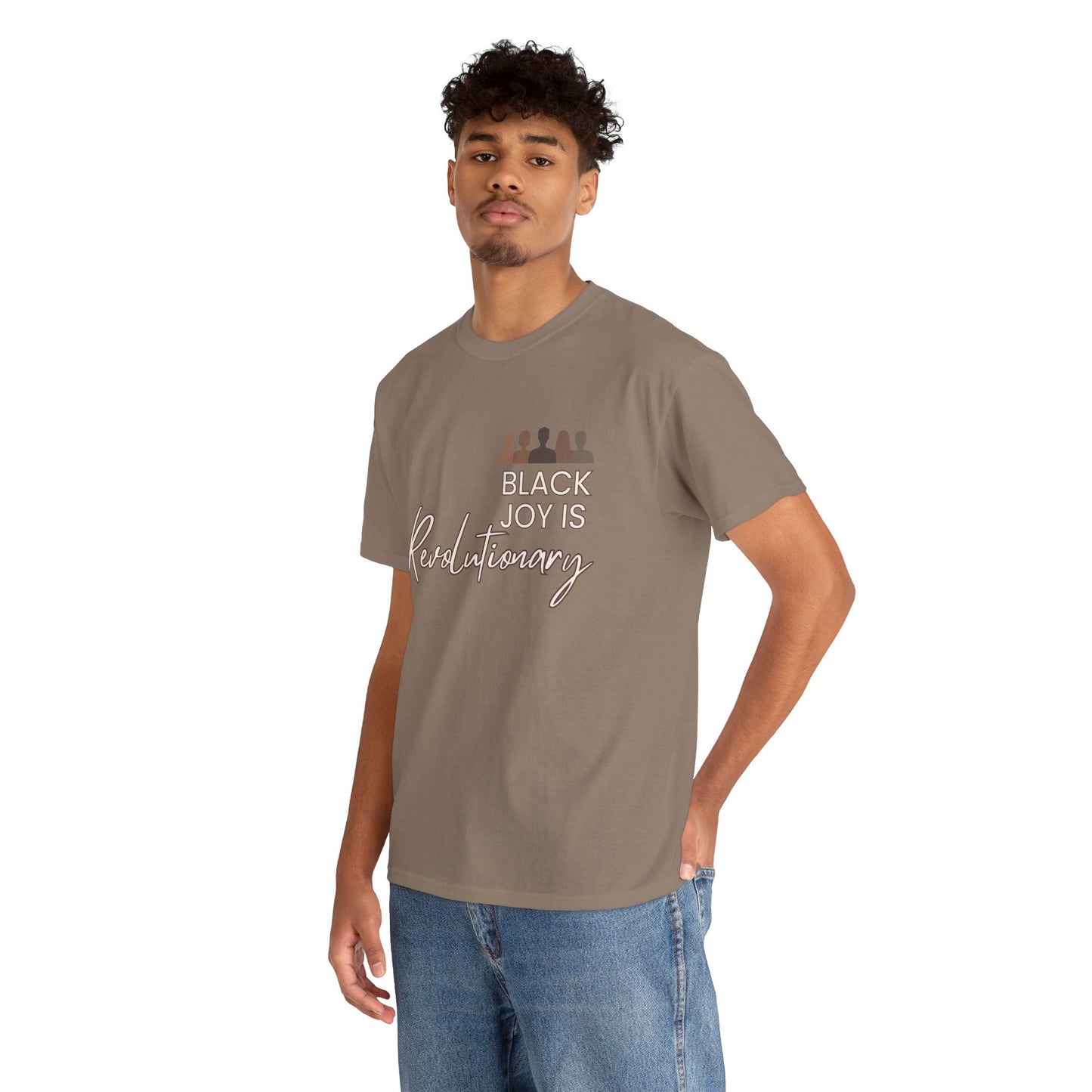 Black Joy is Revolutionary Unisex Heavy Cotton Tee