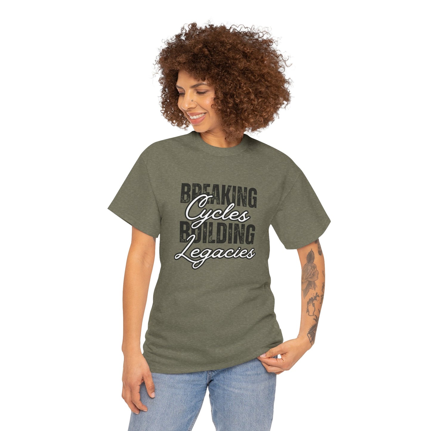 Breaking Cycles Unisex Heavy Cotton Tee