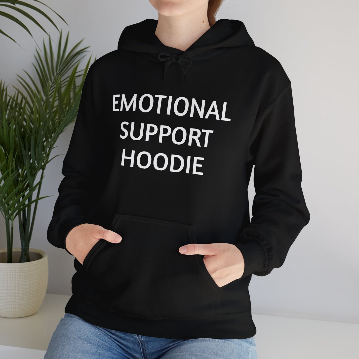 Emotional Support Hoodie Unisex Heavy Blend™ Hooded Sweatshirt
