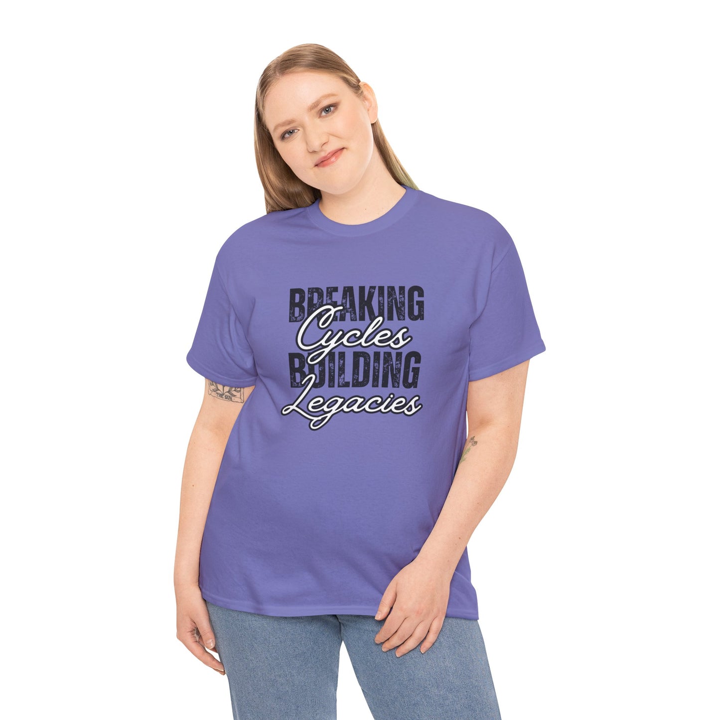 Breaking Cycles Unisex Heavy Cotton Tee