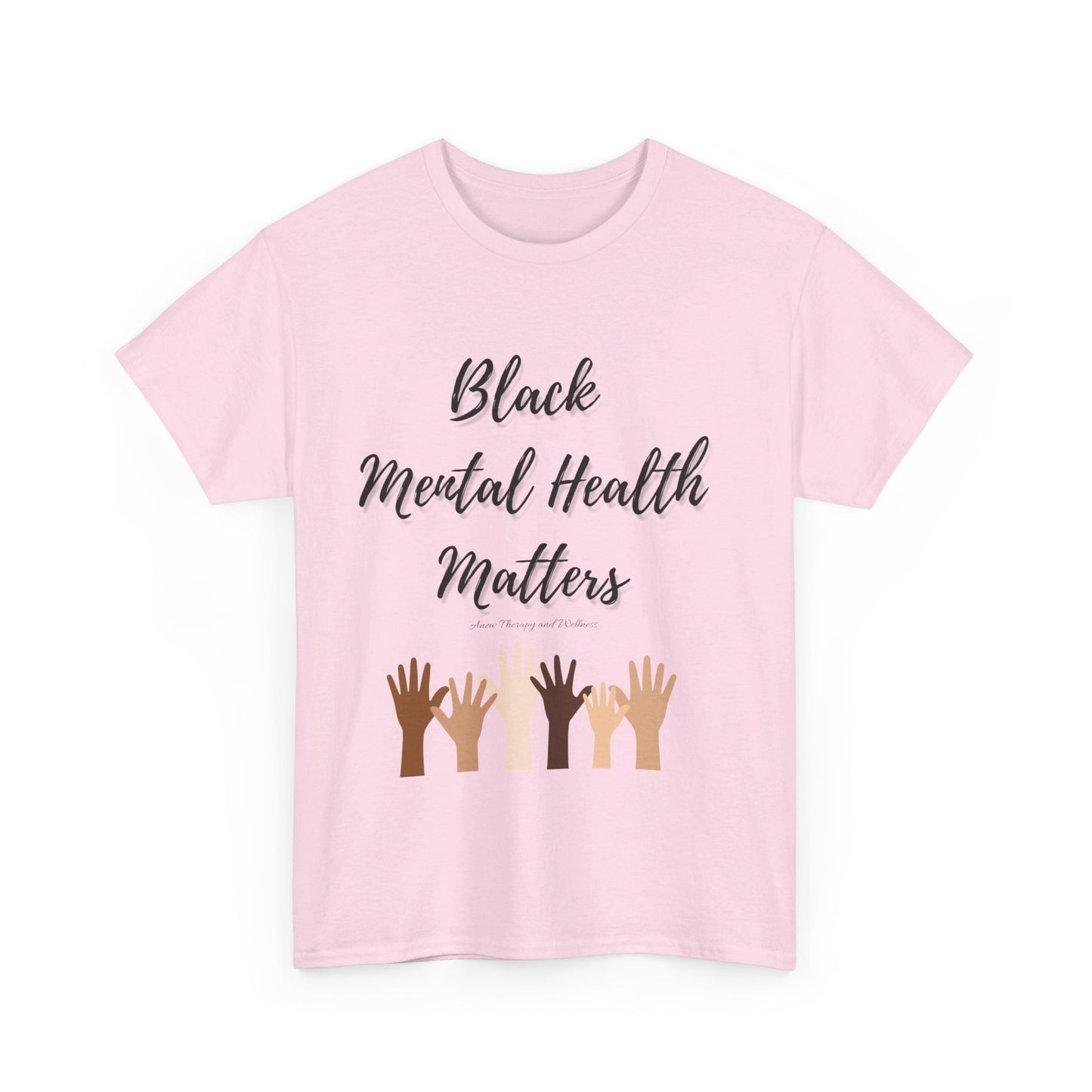 Black Mental Health Matters Unisex Heavy Cotton Tee