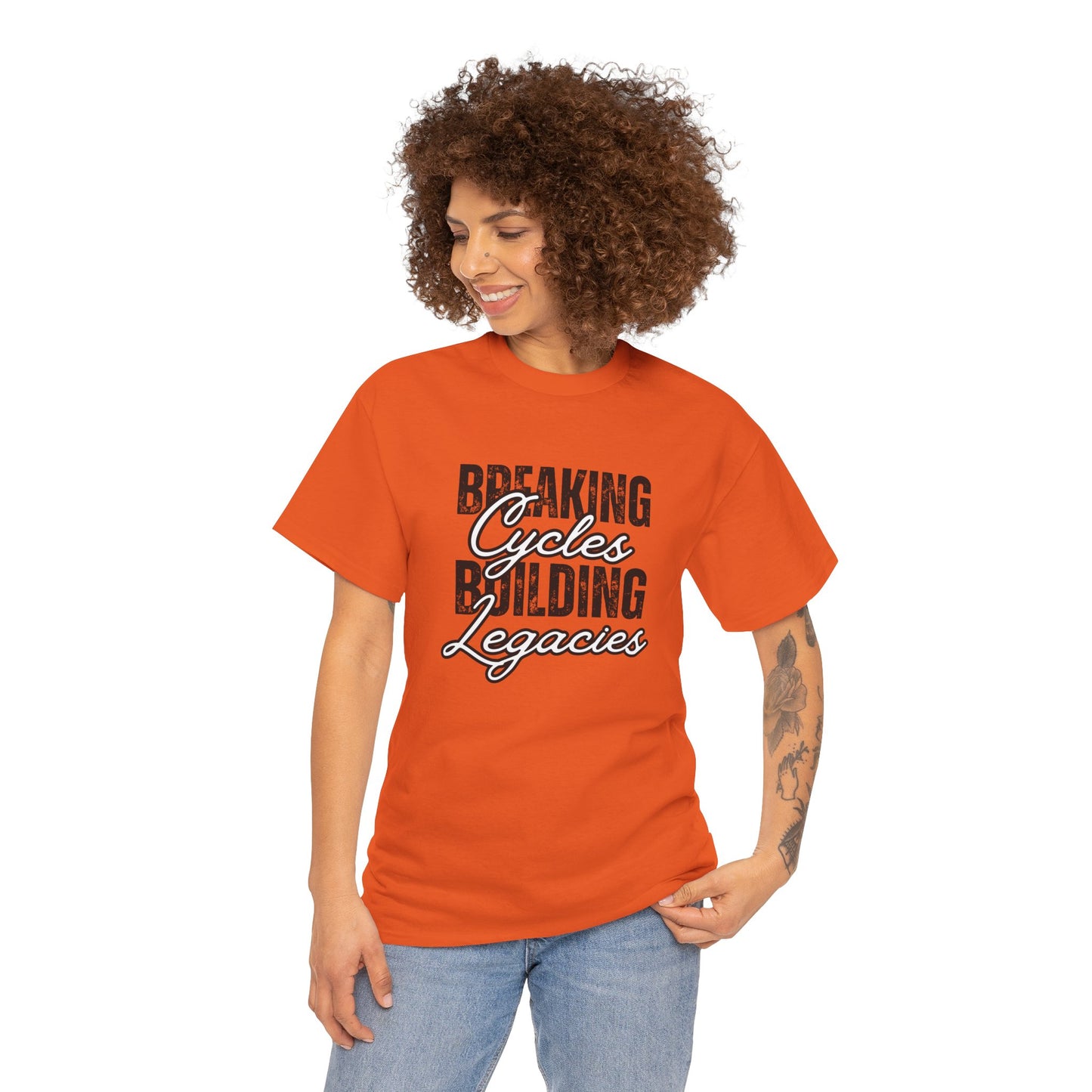 Breaking Cycles Unisex Heavy Cotton Tee