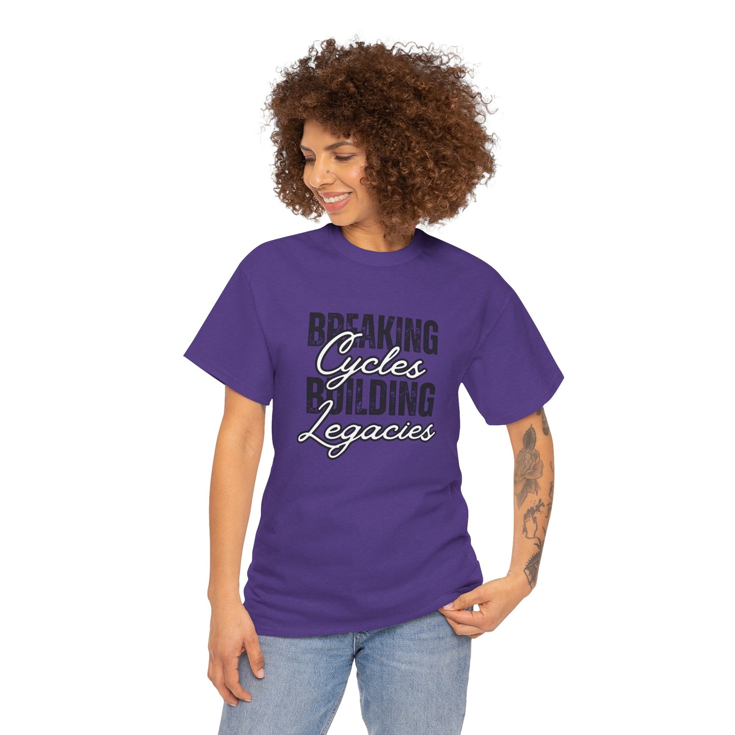 Breaking Cycles Unisex Heavy Cotton Tee