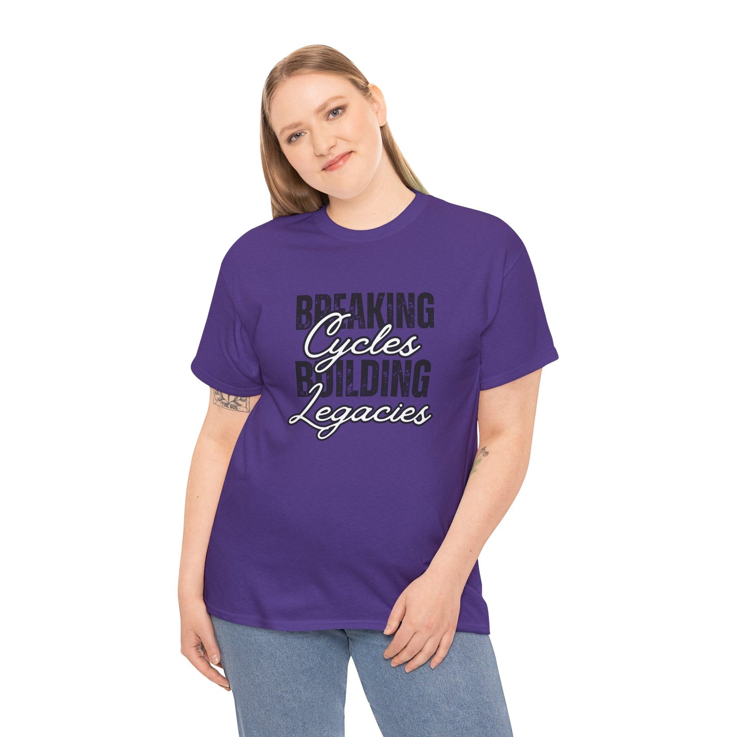 Breaking Cycles Unisex Heavy Cotton Tee