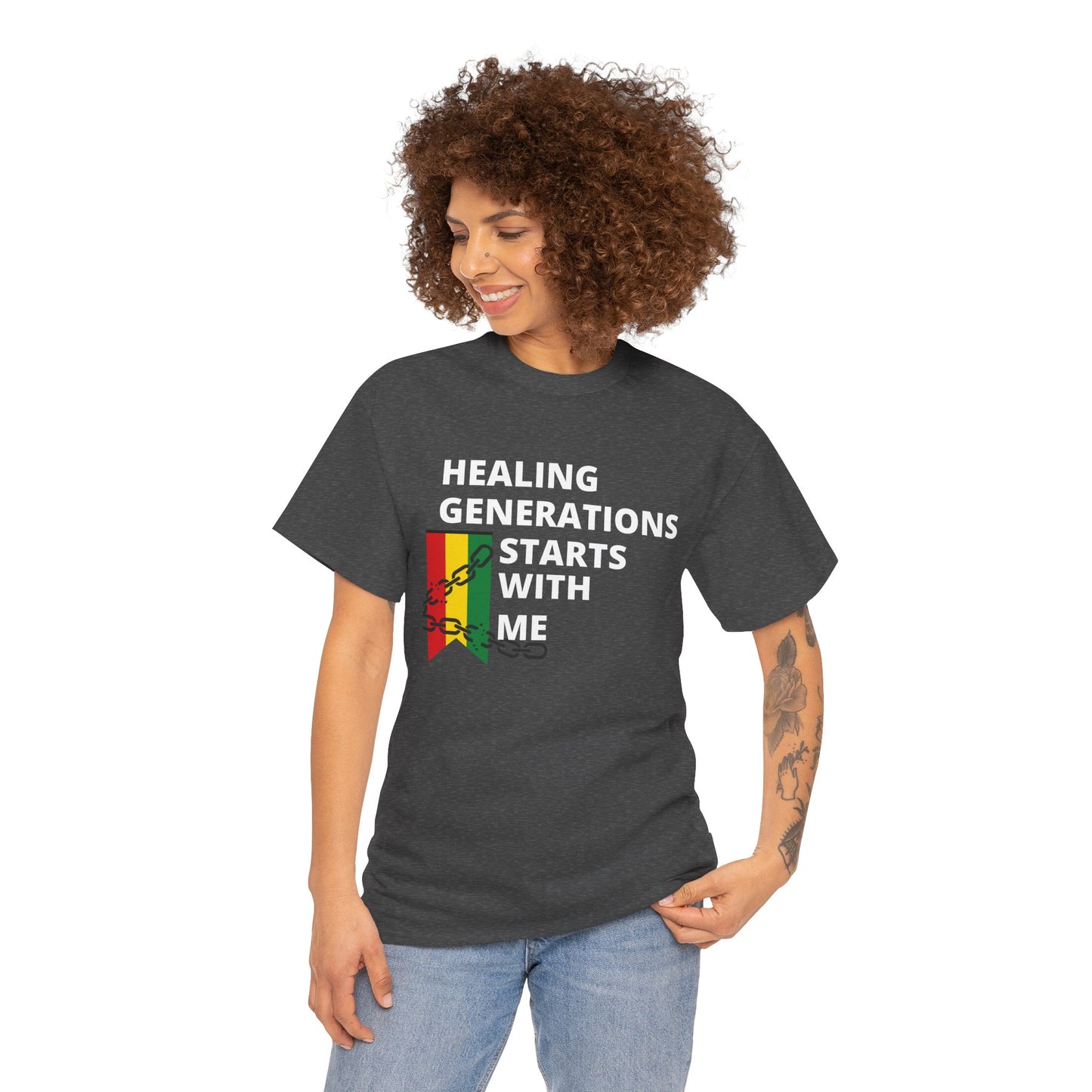 "Healing Generations" Unisex Heavy Cotton Tee