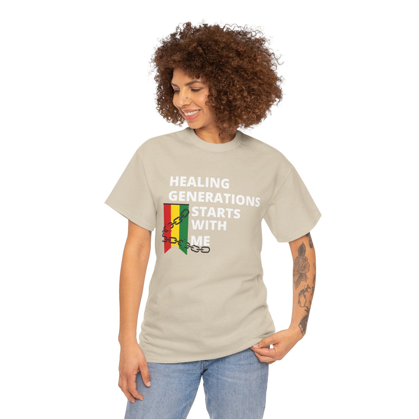 "Healing Generations" Unisex Heavy Cotton Tee