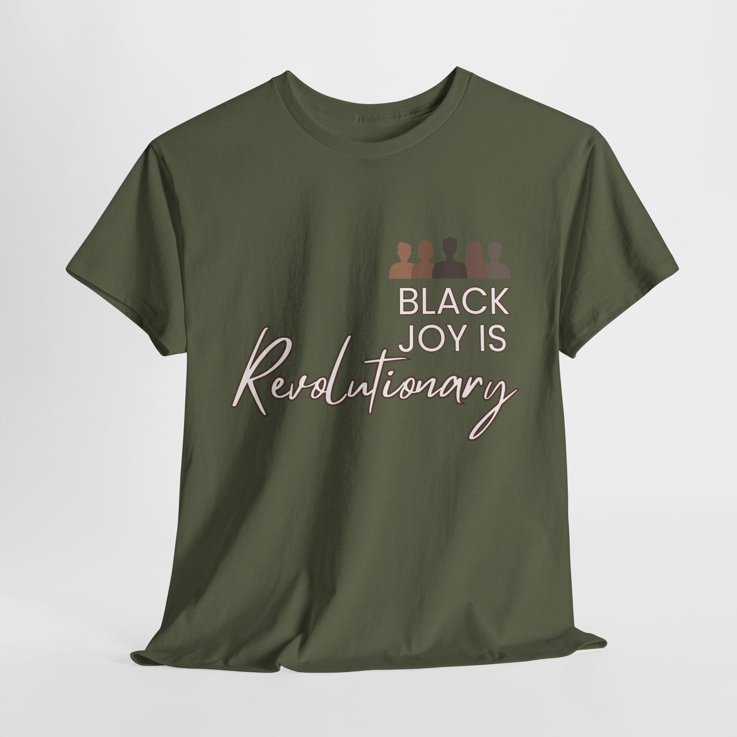Black Joy is Revolutionary Unisex Heavy Cotton Tee