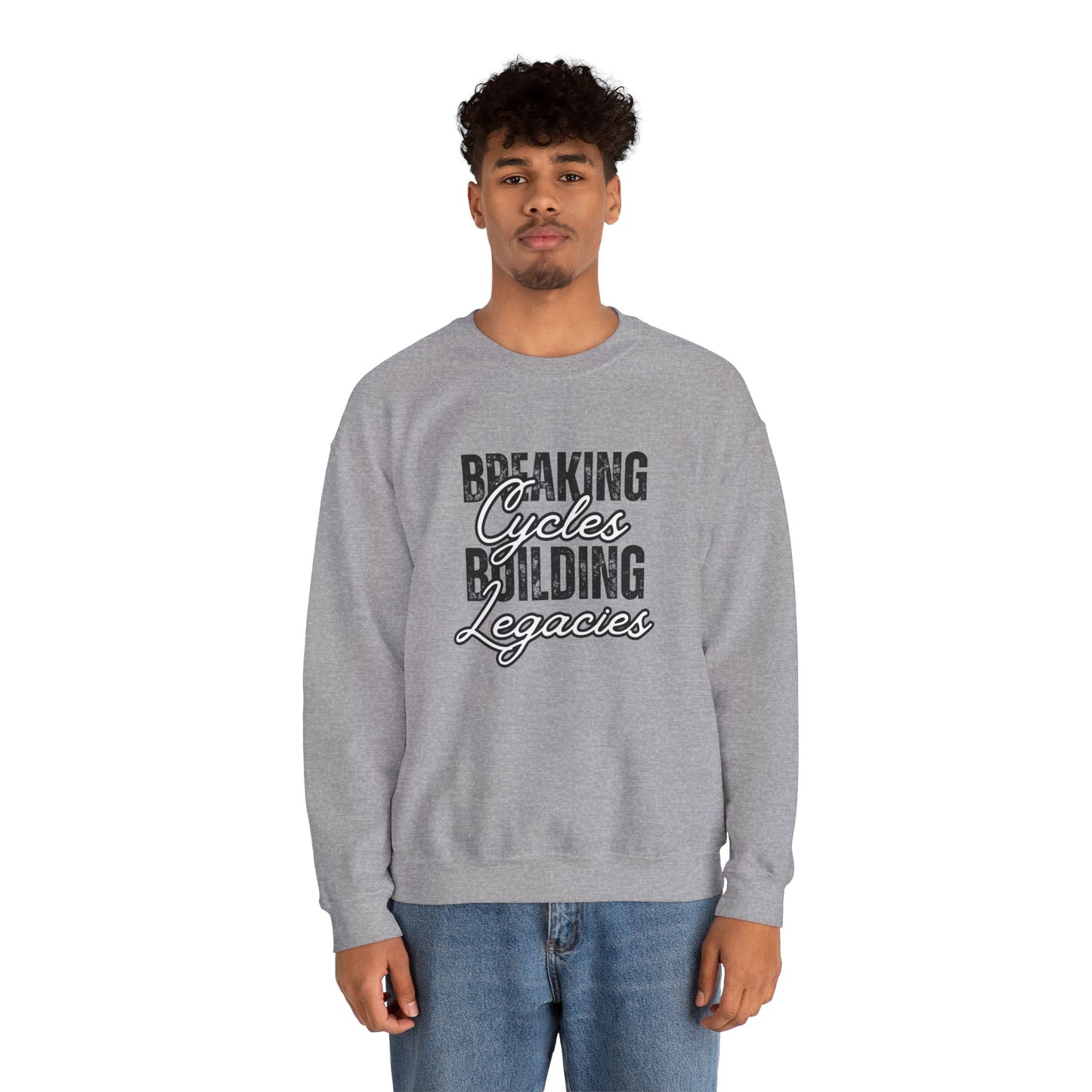 Breaking Cycles Unisex Heavy Blend™ Crewneck Sweatshirt