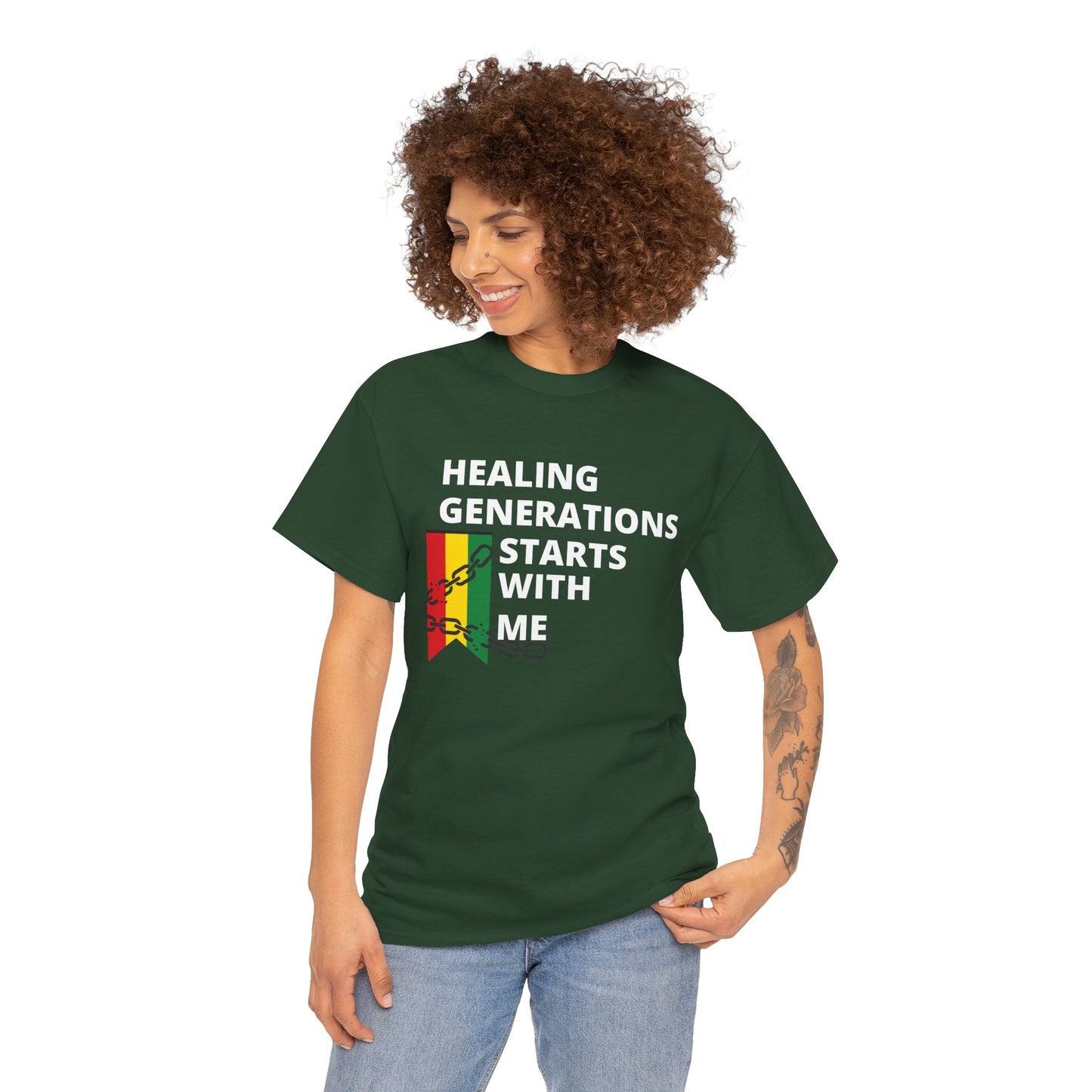 "Healing Generations" Unisex Heavy Cotton Tee