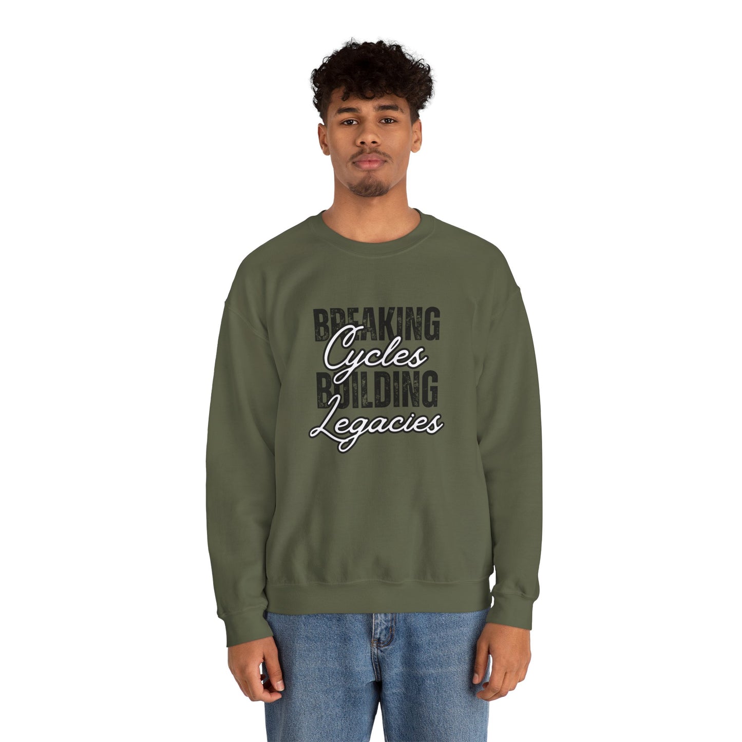 Breaking Cycles Unisex Heavy Blend™ Crewneck Sweatshirt