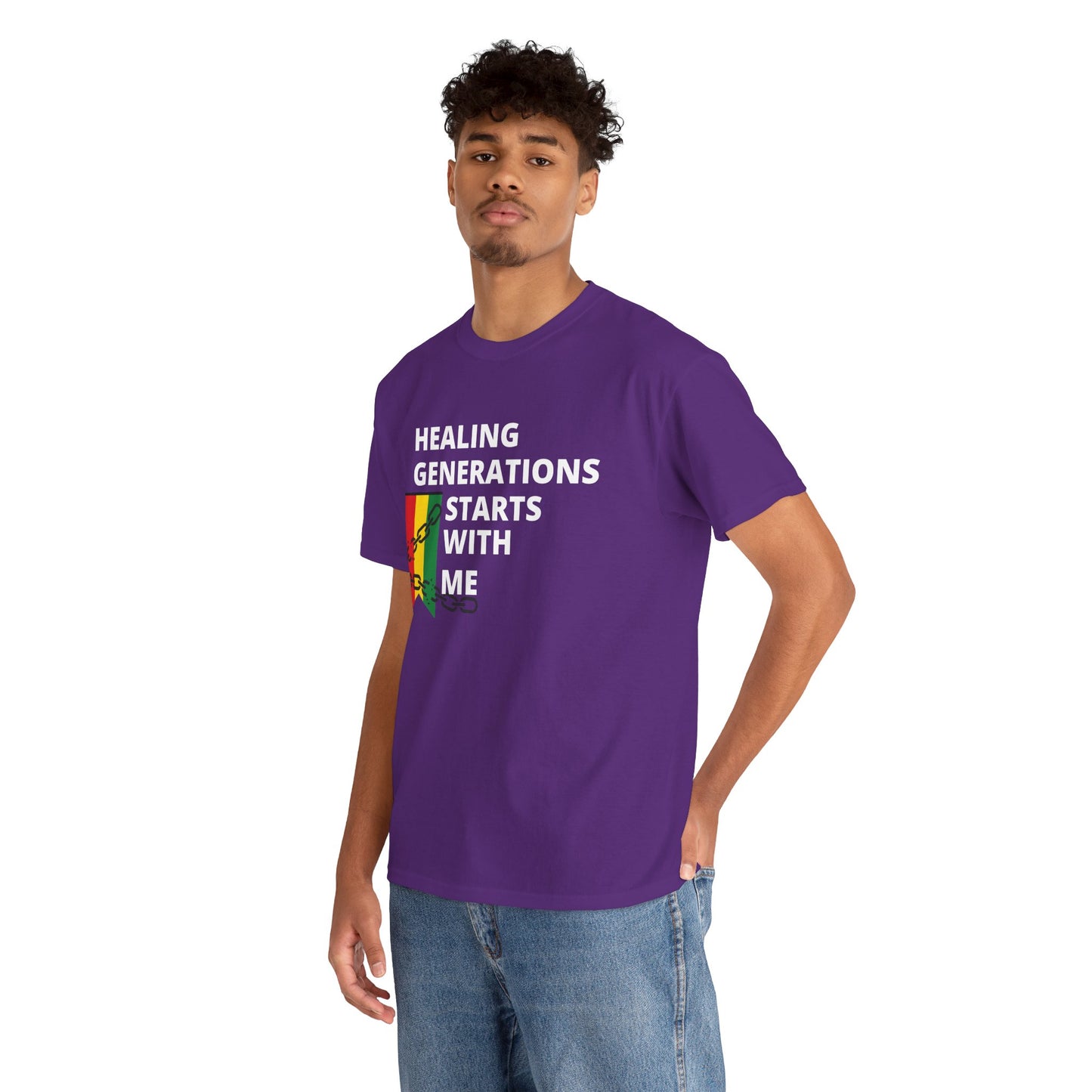 "Healing Generations" Unisex Heavy Cotton Tee