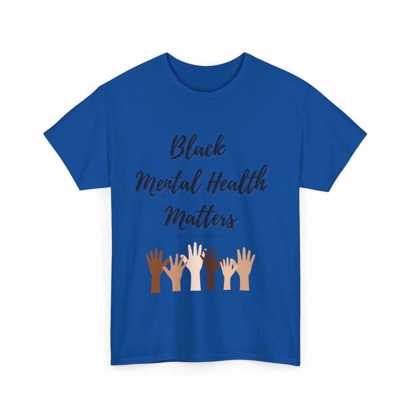 Black Mental Health Matters Unisex Heavy Cotton Tee