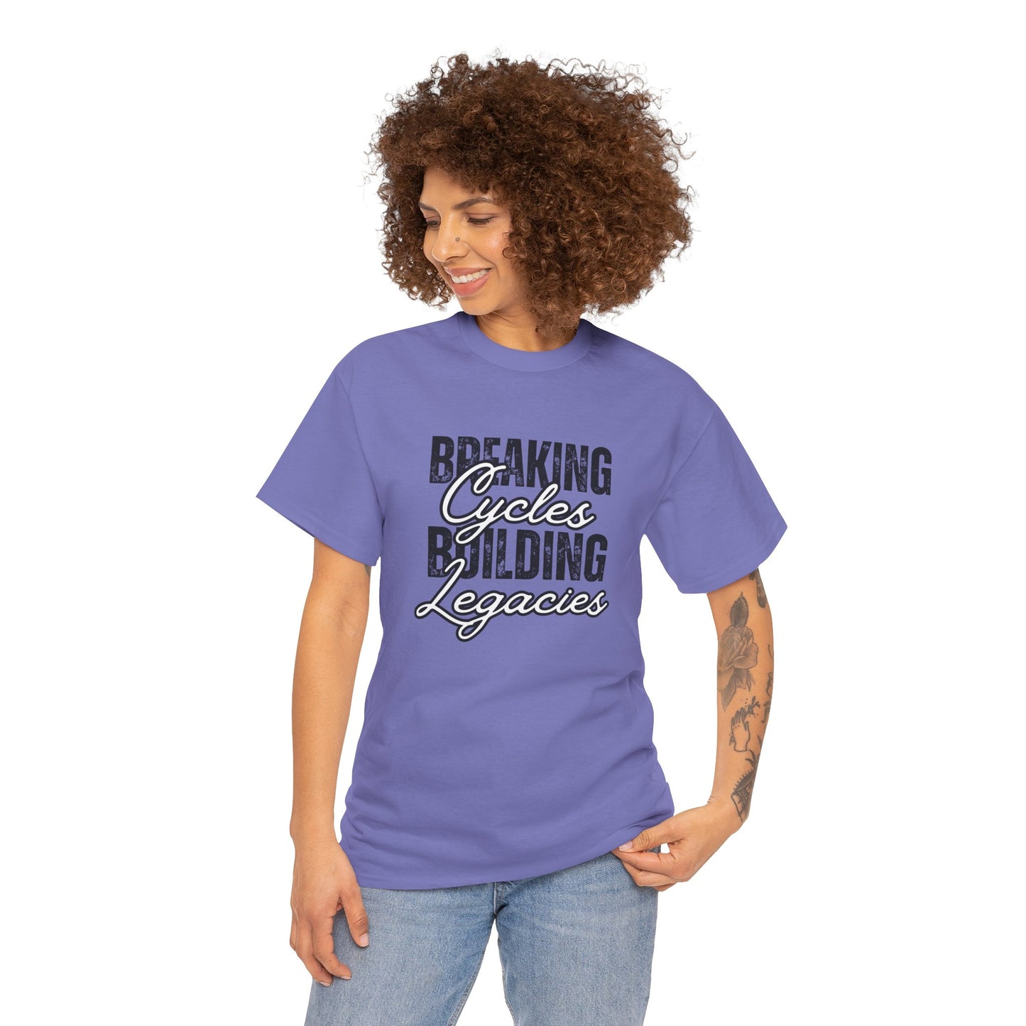 Breaking Cycles Unisex Heavy Cotton Tee