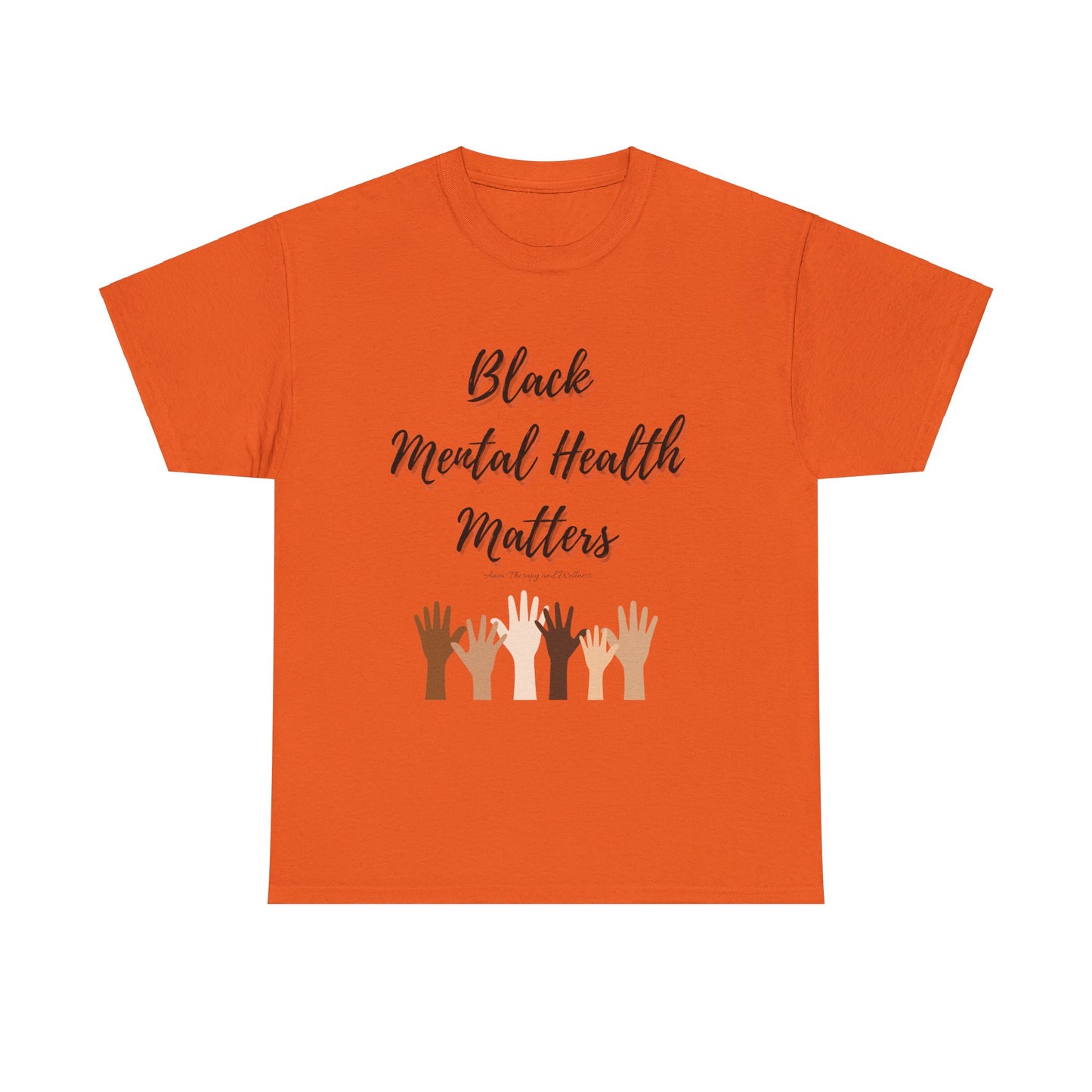 Black Mental Health Matters Unisex Heavy Cotton Tee