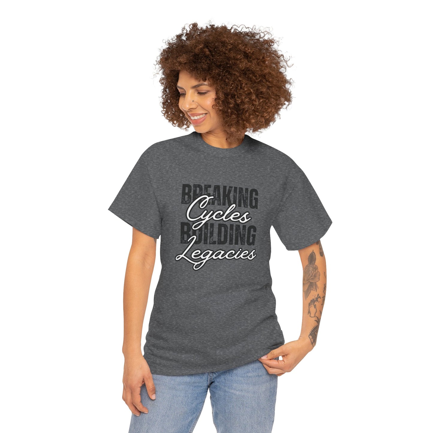 Breaking Cycles Unisex Heavy Cotton Tee