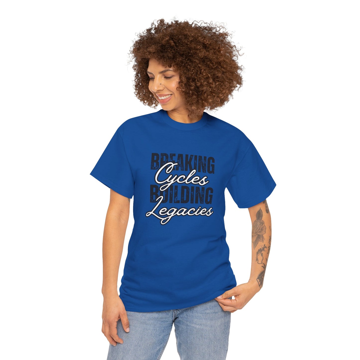 Breaking Cycles Unisex Heavy Cotton Tee