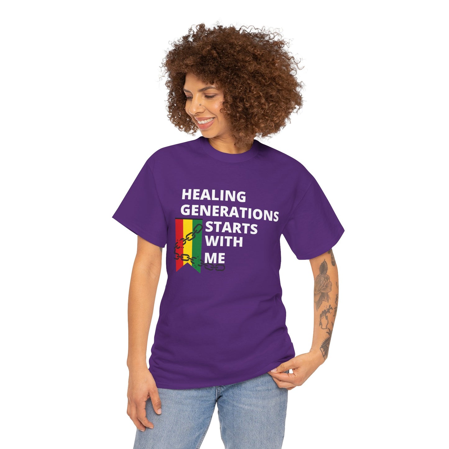"Healing Generations" Unisex Heavy Cotton Tee