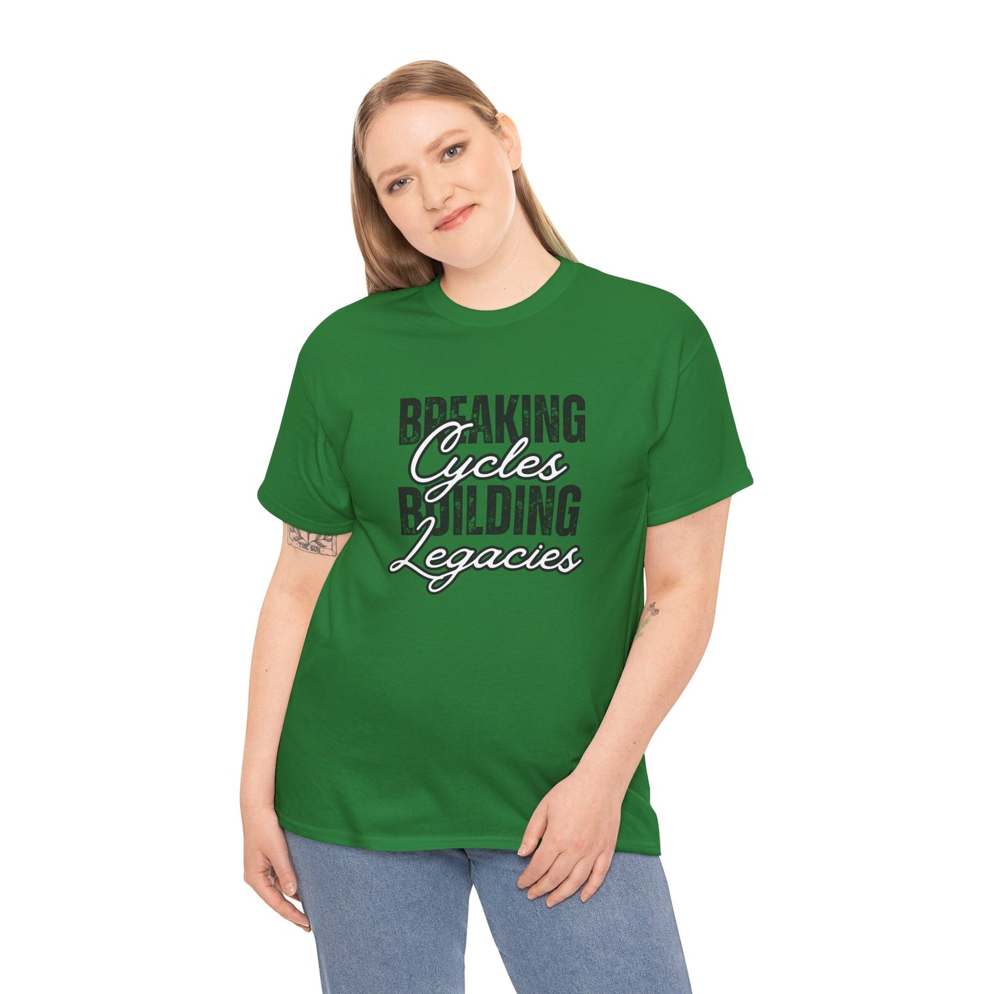 Breaking Cycles Unisex Heavy Cotton Tee