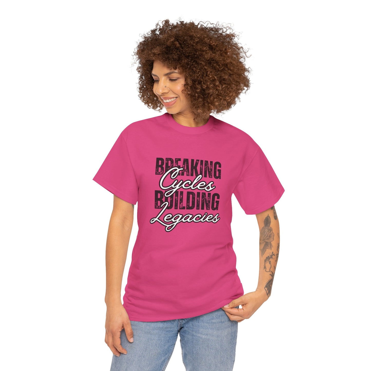 Breaking Cycles Unisex Heavy Cotton Tee