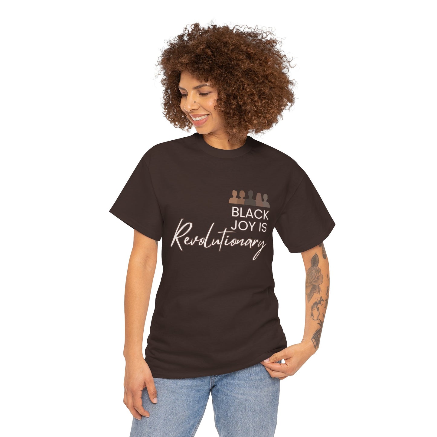 Black Joy is Revolutionary Unisex Heavy Cotton Tee