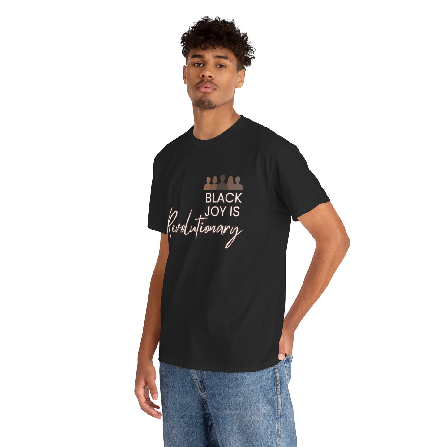 Black Joy is Revolutionary Unisex Heavy Cotton Tee