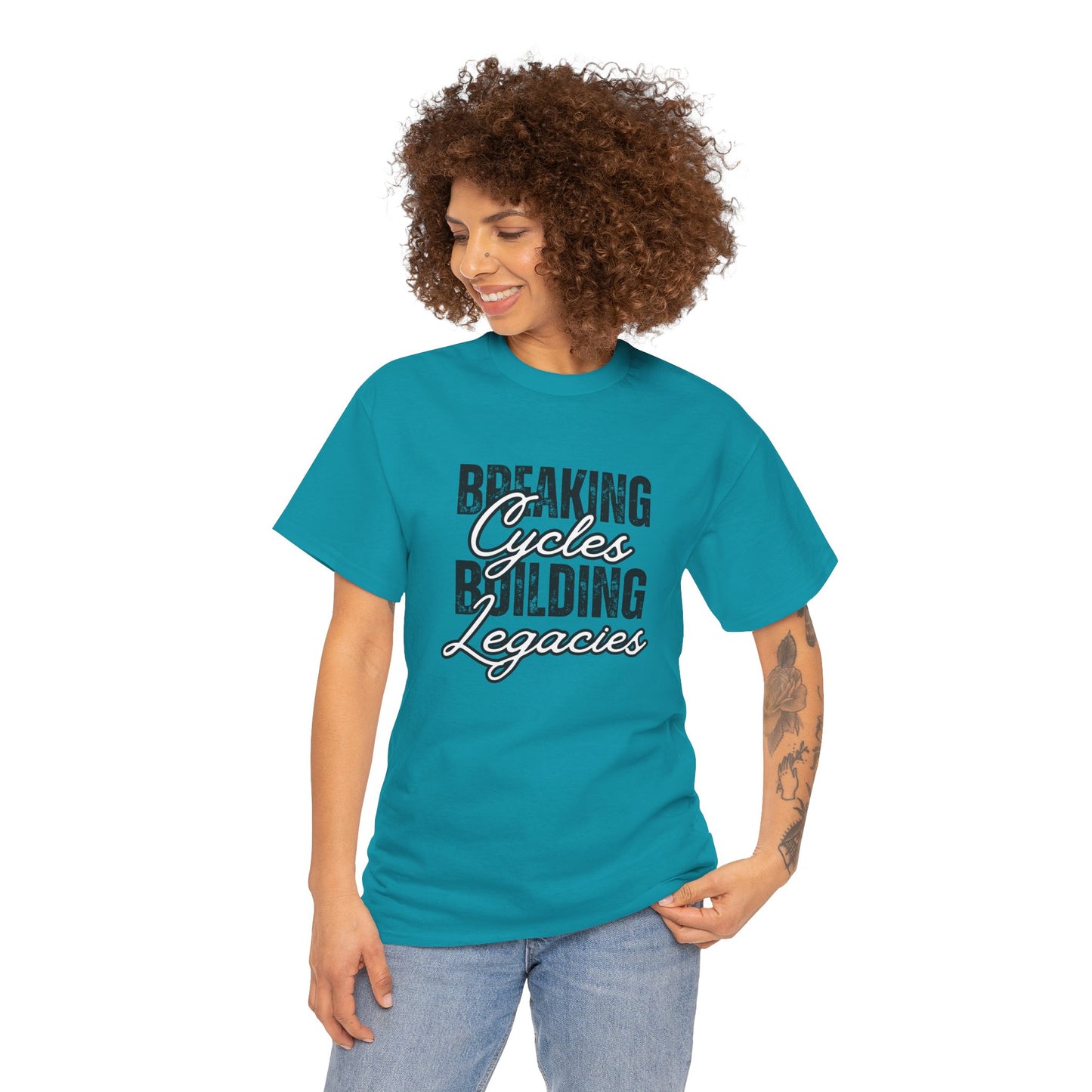 Breaking Cycles Unisex Heavy Cotton Tee