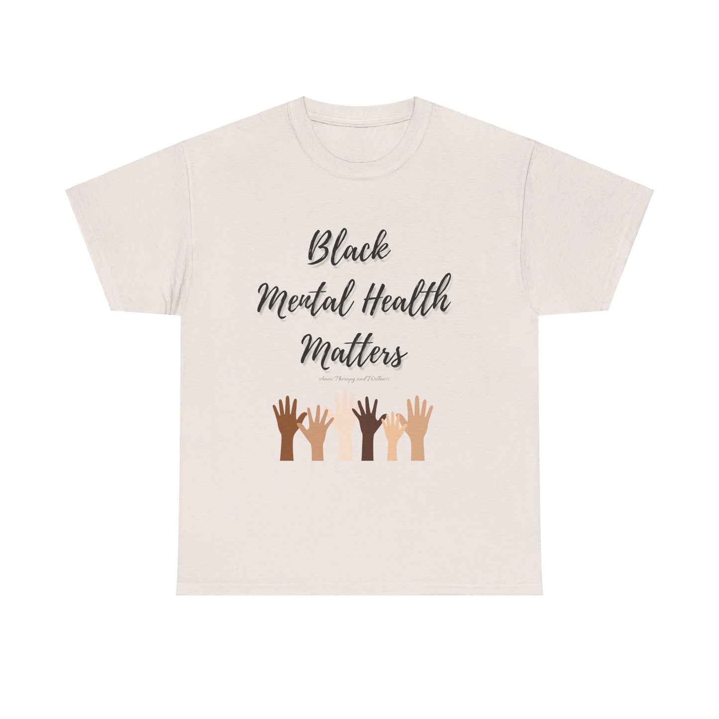 Black Mental Health Matters Unisex Heavy Cotton Tee