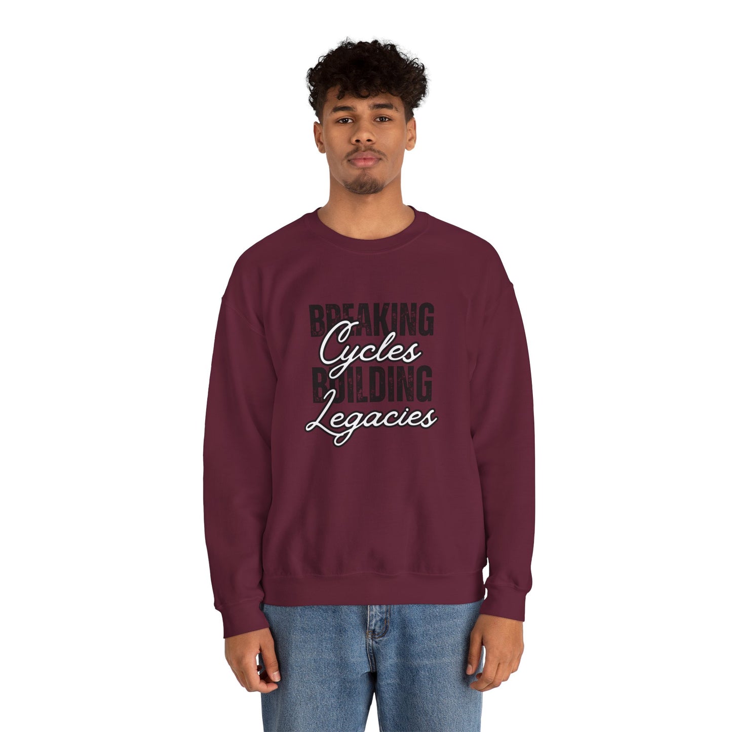 Breaking Cycles Unisex Heavy Blend™ Crewneck Sweatshirt